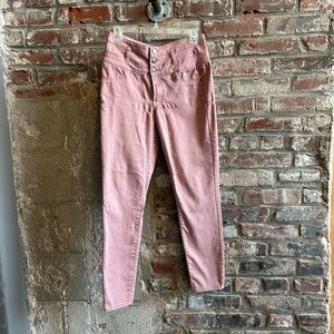 Xhilaration Blush Pink Stretchy Skinny Jeans Size 8